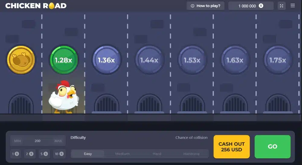 Versione demo del gioco Chicken Cross Versione demo del gioco Chicken Cross